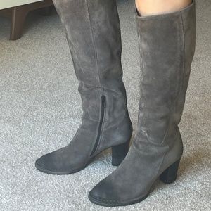Salamander Suede boots Grey Size 8